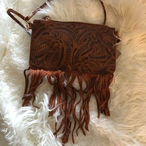 Street Level Fringe Crossbody *Genuine*